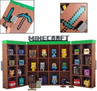 Półka na figurki Kinder Joy Minecraft | bez dodatkowych figurek