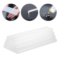 KLEJ DO PISTOLETU NA GORĄCO WKŁADY KLEJOWE BEZBARWNY MOCNY 7MM 10 SZTUK