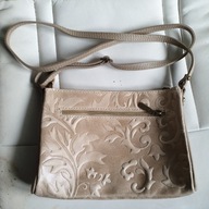 CARLA FERRERI FLORALI- torebka skóra