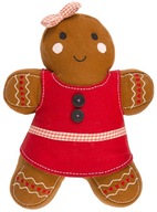 Świąteczna poduszka piernik ciastko ciastek ludek wełniana