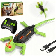 GEKON INTERAKTYWNY WALL CLIMBER GAD ROBOT RC PEŁZA PO ŚCIANACH SILNE SSANIE
