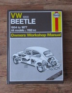 Volkswagen 1200 Beetle. 1954 to 1977 all models. Owners Workshop Manual