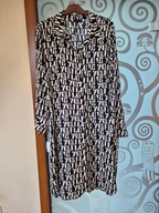 SOLAR BIAŁO-CZARNA KOSZULOWA SUKIENKA rozm. 38