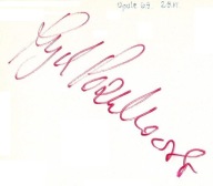 RYSZARD POZNAKOWSKI AUTOGRAF TRUBADURZY CZERWONO-CZARNI GRUDZIĄDZ