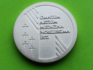 Ory MEDAL OMNIUM ACTIUM EST MEDICINA NOBILISSIMA EST ŚLĄSKI UNI MED SREBRNY