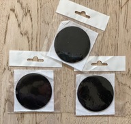 Podkładka filcowa koło czarny średnica 7 cm