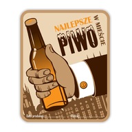 Naklejki / etykiety na piwo - 10sztuk - wzór4