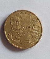POLSKA MONETA 2 ZŁ KONRAD KORZENIOWSKI 1857 - 1924 2007 ROK