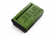 Pudełko .22LR CAMO – 50 szt – Army Green + Czarny – Klik co 5 – Box