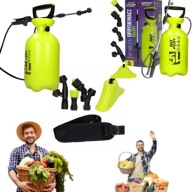 OPRYSKIWACZ ĆIŚNIENIOWY RĘCZNY OGRODOWY REGULOWANĄ DYSZĄ GARDENBLAST 5L