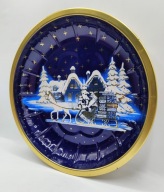 Mikołaj jedzie na saniach PÓŁMISEK świetna scenka