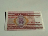 5 rubli Białoruś; 2000; P#22; UNC