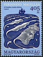 Węgry 2020 Znaczek 6116 ** statek odkrycia geograficzne Magellan