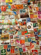 Znaczki Pocztowe 900 szt. + 90 szt. Gratis Cały Świat Polecam