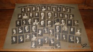 SEMINARIUM NAUCZYCIELSKIE W RZESZOWIE tablo klasowe 1923rok