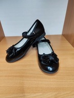 Czarne lakierki dla dziewczynki 32 na rzepy Nelli Blu (17)