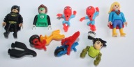 Figurki super bohaterów chińskie skala około 1/32
