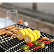 GRILL TURYSTYCZNY węglowy ogrodowy składany przenośna walizka KEMPINGOWY