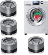 PODKŁADKI ANTYWIBRACYJNE GUMOWE POD PRALKĘ ZMYWARKĘ SUSZARKĘ LODÓWKĘ 4 SZT