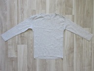 RESERVED KIDS Koszulka tshirt srebrne trójkąty 116