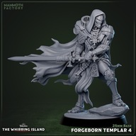 Forgeborn Templar 4 - WI - figurka RPG DnD D&D - druk 3D 14K