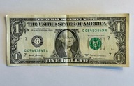 Banknot - 1 dolar USD amerykański