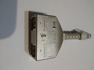 Adapter do współdzielenia kabla Ethernet RJ45 Metz 4250184102106