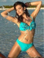 B.P.C. by BonPrix NOWE niebieskie bikini 40 (80) A