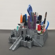 Organizer Biurkowy "Twierdza" – Epicki Porządek na Twoim Blacie