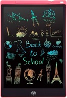 TABLICA DO PISANIA RÓŻOWA LCD 12 CALI PREZENT ZABAWKA