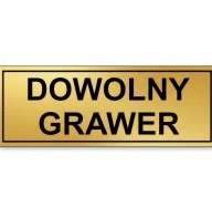 Tabliczka na drzwi laminat grawerski 20x7 cm dowolny grawer