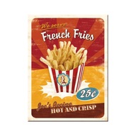 MAGNES na Lodówkę 6x8 French frise Frytki Retro US