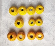 KORDONEK DO HAFTOWANIA I ROBÓTEK SZYDEŁKOWYCH ŻÓŁTY I POMARAŃCZOWY