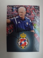 Karta panini autograf Wisła Kraków sezon 14/15 Franciszek Smuda