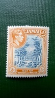 Jamajka Jamaica * 5 szylingów KGVI kolonie angielskie brytyjskie