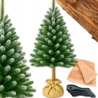 CHOINKA SZTUCZNA 180 CM – GĘSTA SOSNA „DIAMENTOWA” NA PNIU, PREMIUM