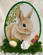 Stroik świąteczny- pisanka 12cm