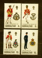 GIBRALTAR ** MUNDURY Mi 313-16