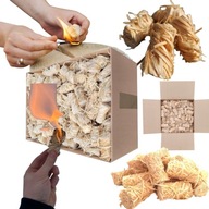 EKOLOGICZNA PODPAŁKA ROZPAŁKA EKO DO PIECA KOMINKA GRILLA 2 KG NATURALNA