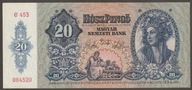 Węgry 20 pengo 1941 - C453 520