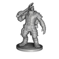 Wojownik Bestia 3D PLA 15 cm – figurka fantasy RPG kolekcjonerska DESUMO