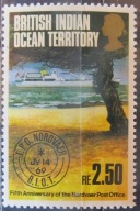 Brytyjskie w-py O. Indyjskiego stary znaczek (2/23