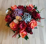 stroik serce na grób