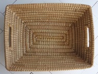 Kosz koszyk słomiany z trawy morskiej