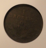 1 GR GROSZ 1794 GALICJA GRADING GCN F15 - SKRETKA