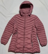 kurtka damska 38/40 z odpinanym kapturem pikowana