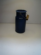 Kanka, bańka na mleko emaliowana NIEBIESKA