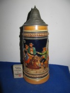 Przesliczny --Stary kufel--1L ok, 1880-r---41-