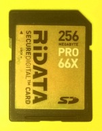 SD 256 MB >> R i D A T A PRO 66X