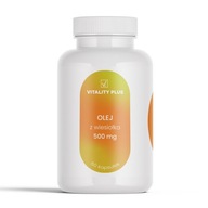 Olej z nasion Wiesiołka 500 mg Kwas GLA 9% + Witamina E 15 mg - 60 kapsułek